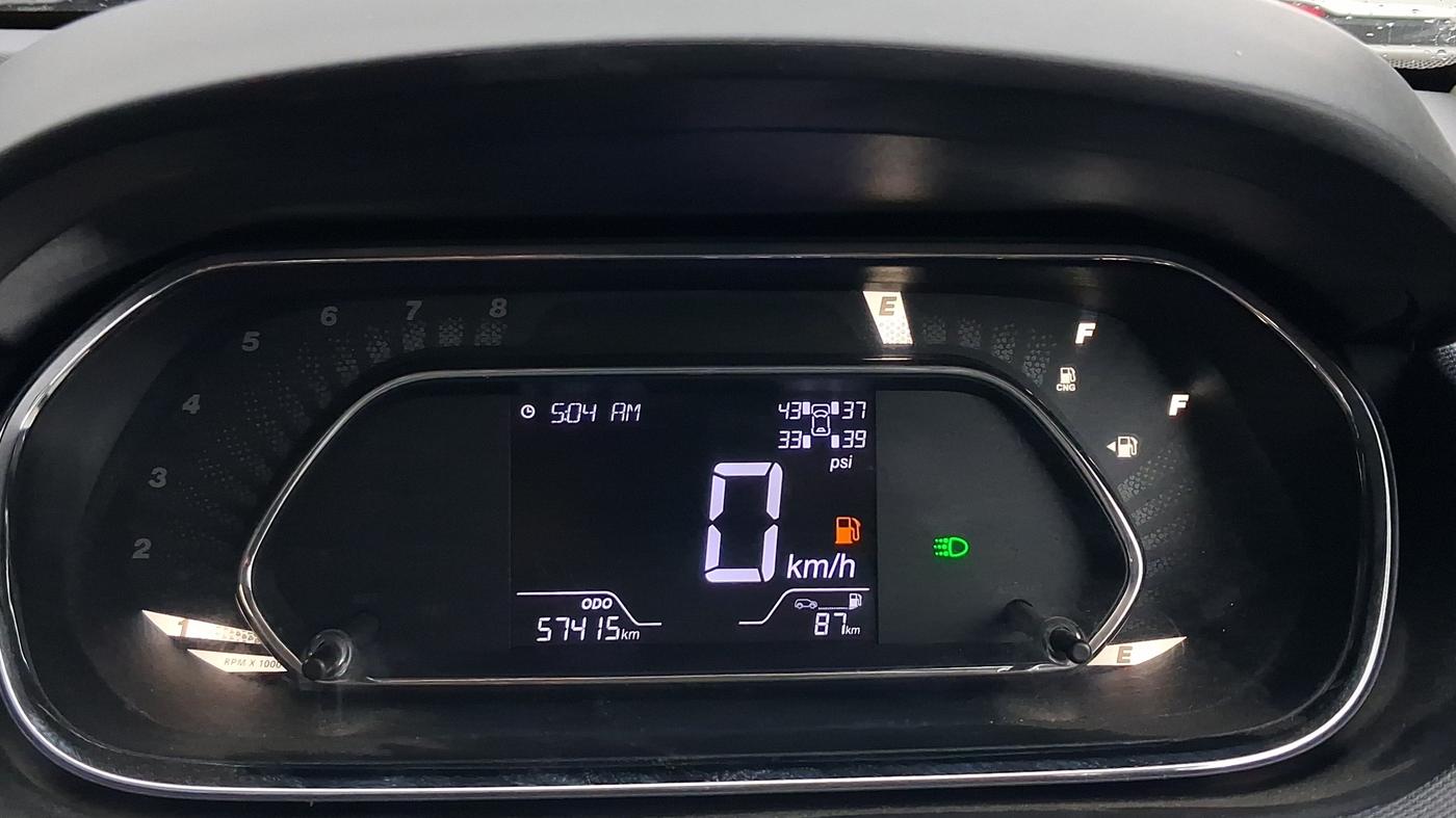 2024 Tata TIGOR XZ PLUS CNG LEATHERETTE PACK, CNG, Manual, 57,411 km, Odometer Image