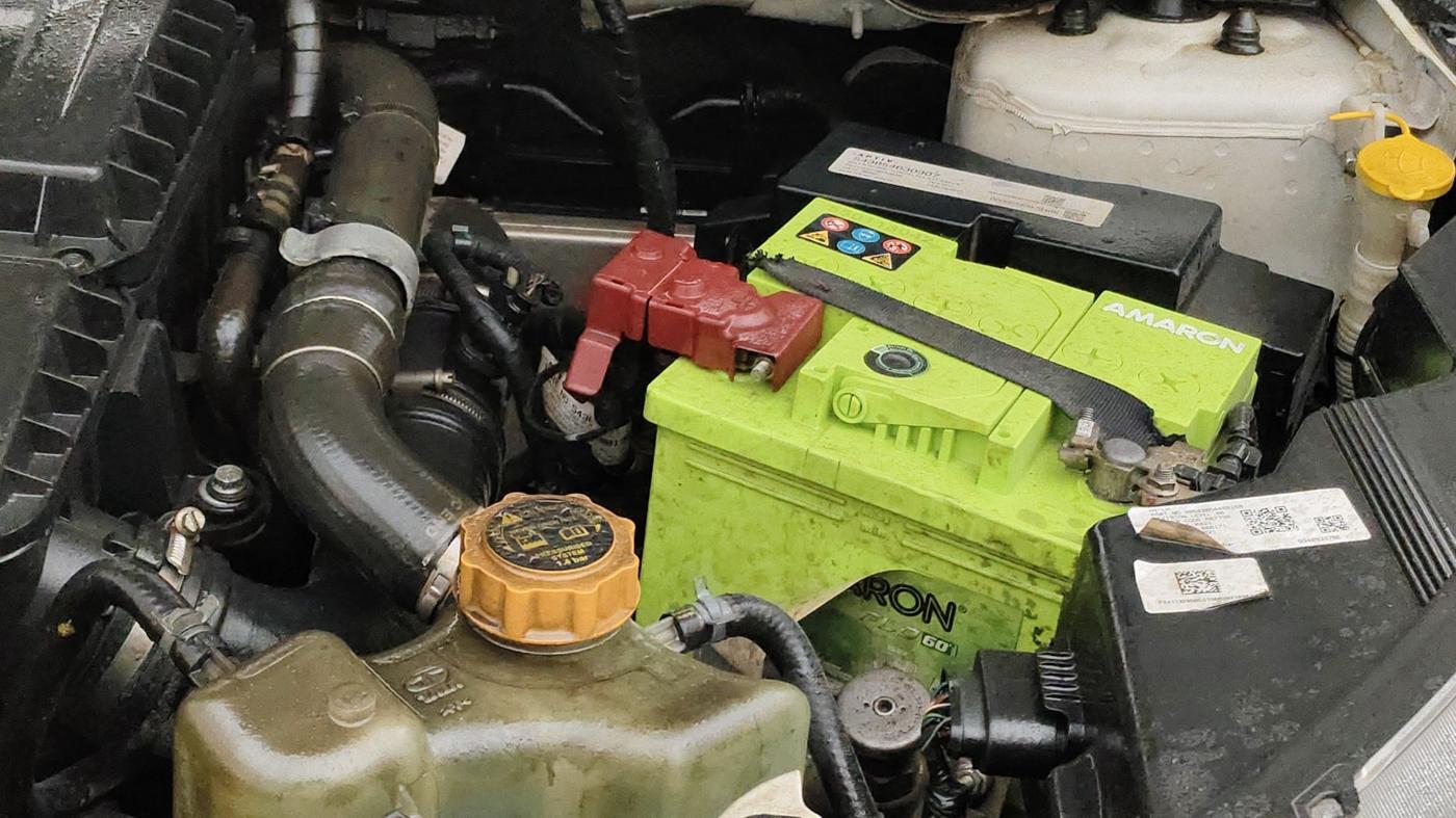 2021 Tata NEXON XZ PLUS (O) DIESEL, Diesel, Manual, 1,02,929 km, Engine View - Left