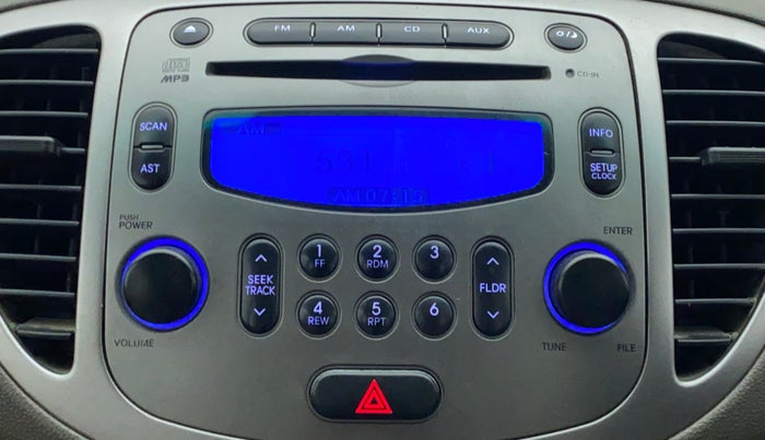 2012 Hyundai i10 SPORTZ 1.2 AT KAPPA2, Petrol, Automatic, 18,534 km, Infotainment System