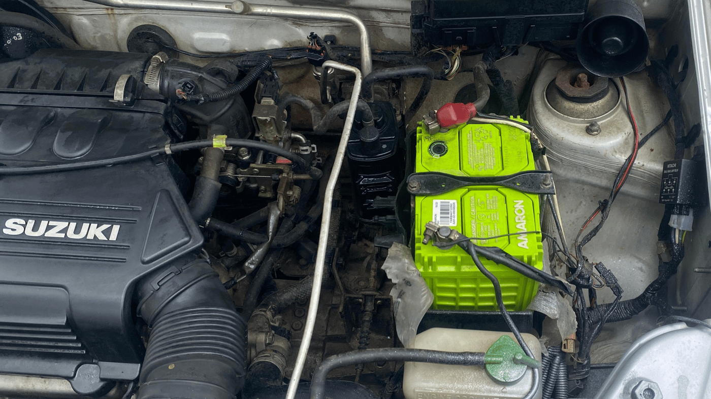2014 Maruti Alto K10 VXI, Petrol, Manual, 97,003 km, Engine View - Left