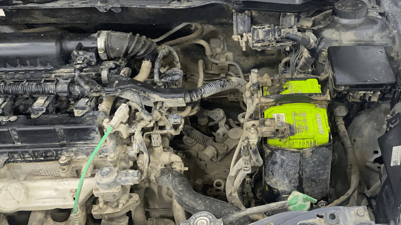 2021 Maruti Dzire VXI, Petrol, Manual, 1,37,911 km, Engine View - Left
