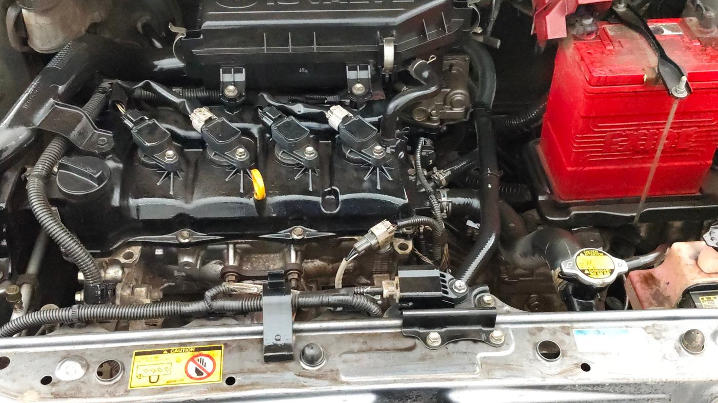 2015 Toyota Etios Liva G, Petrol, Manual, 59,880 km, Engine View