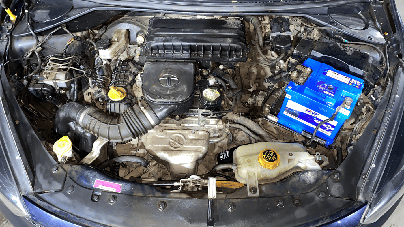 2021 Tata TIGOR XZ PLUS CNG, CNG, Manual, 23,669 km, Engine View