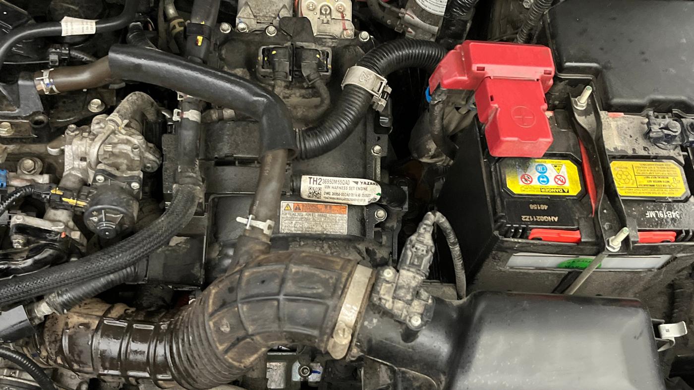 2025 Maruti Grand Vitara ZETA PLUS  HYBRID ECVT, Hybrid, Automatic, 30,655 km, Engine View - Left