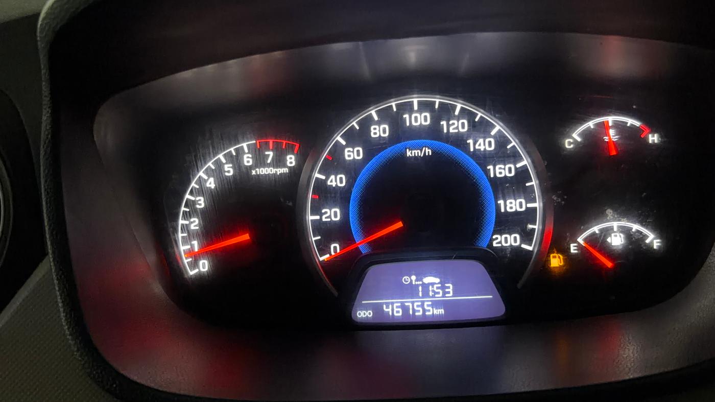 2017 Hyundai Grand i10 SPORTZ 1.2 KAPPA VTVT, CNG, Manual, 46,754 km, Odometer Image