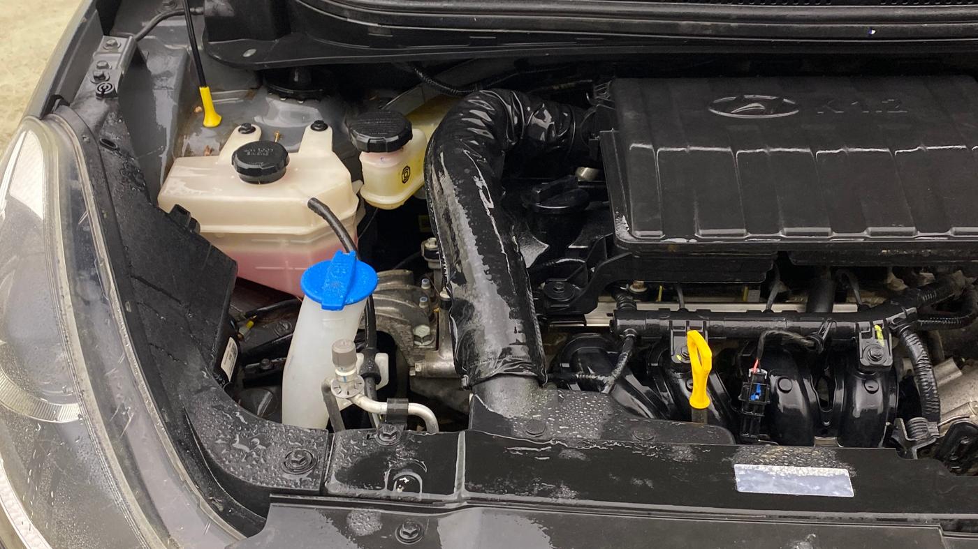 2022 Hyundai GRAND I10 NIOS SPORTZ AMT 1.2 KAPPA VTVT, Petrol, Automatic, 17,690 km, Engine View - Right