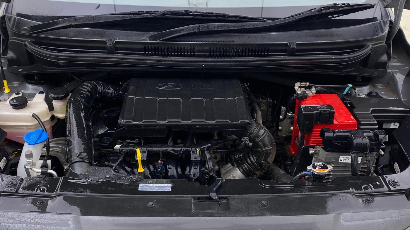 2022 Hyundai GRAND I10 NIOS SPORTZ AMT 1.2 KAPPA VTVT, Petrol, Automatic, 17,690 km, Engine View