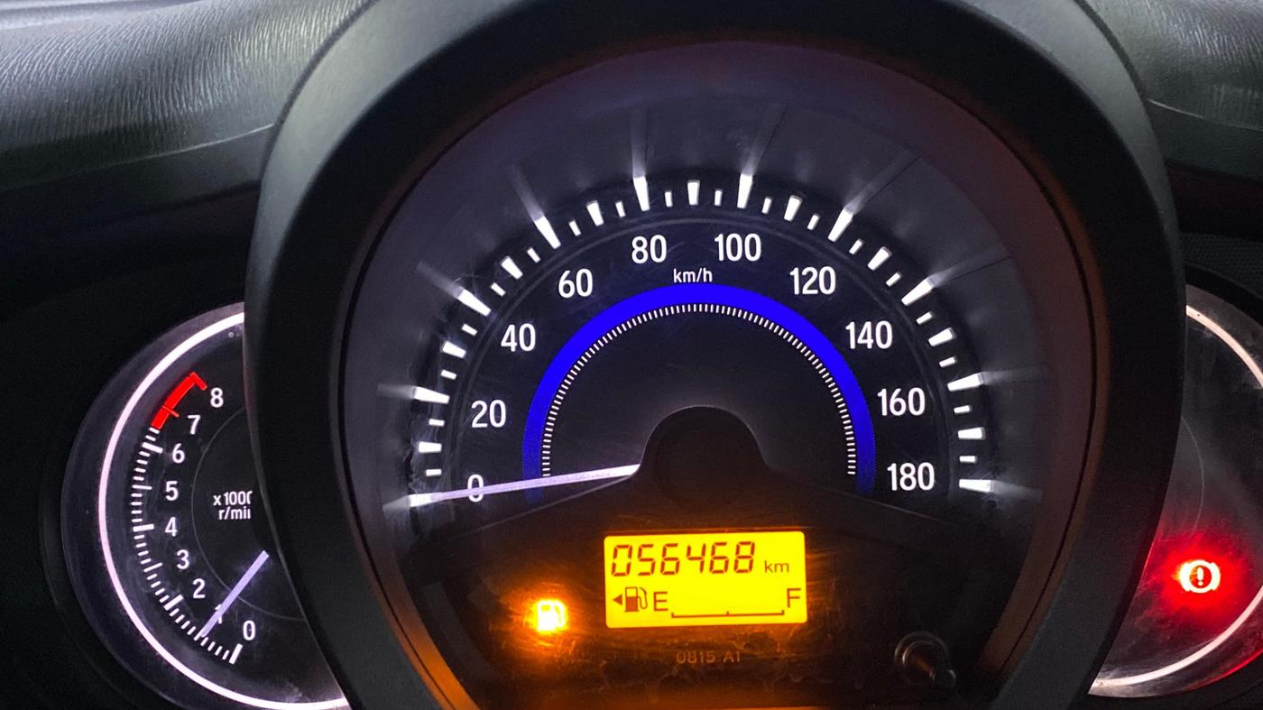 2015 Honda Brio S MT, Petrol, Manual, 56,459 km, Odometer Image