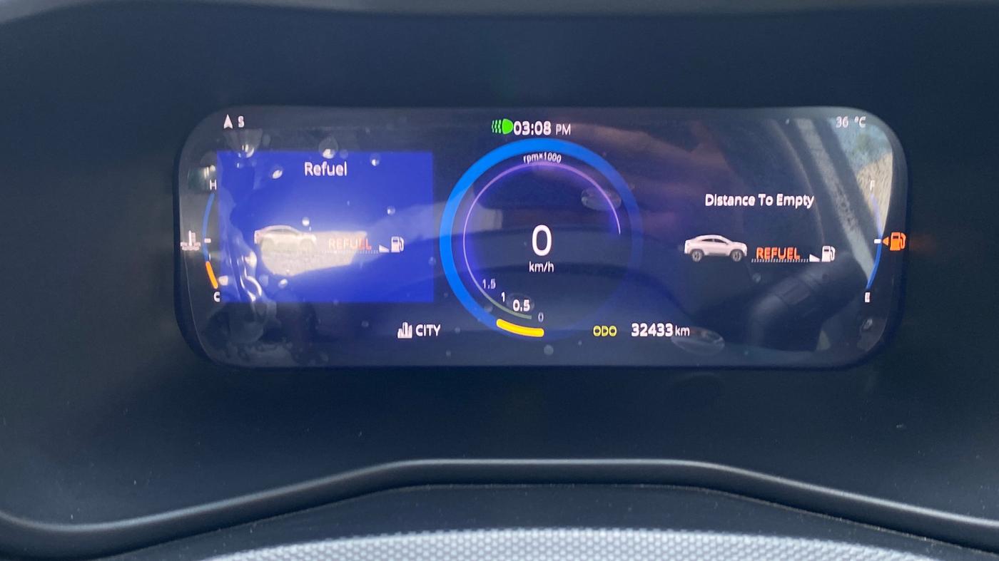 2024 Tata Curvv Creative Plus S 1.2 Petrol 6MT, Petrol, Manual, 32,433 km, Odometer Image