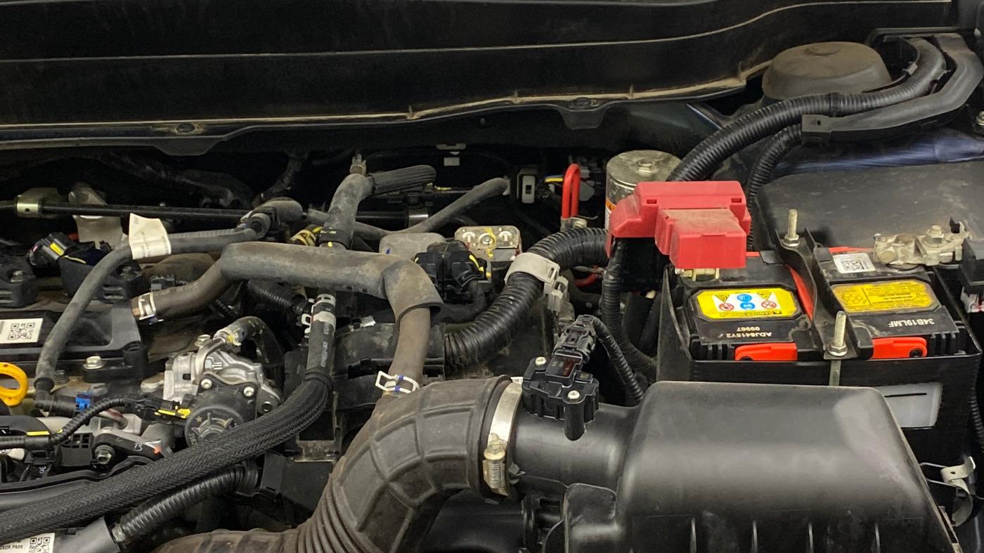 2024 Maruti Grand Vitara ALPHA PLUS HYBRID ECVT, Hybrid, Automatic, 9,618 km, Engine View - Left
