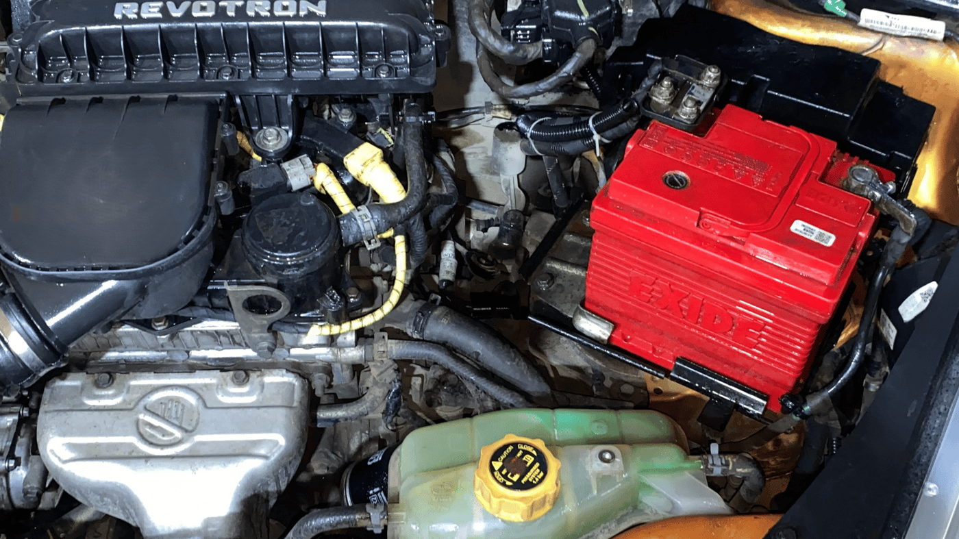 2018 Tata Tiago XZ PETROL, Petrol, Manual, 89,896 km, Engine View - Left