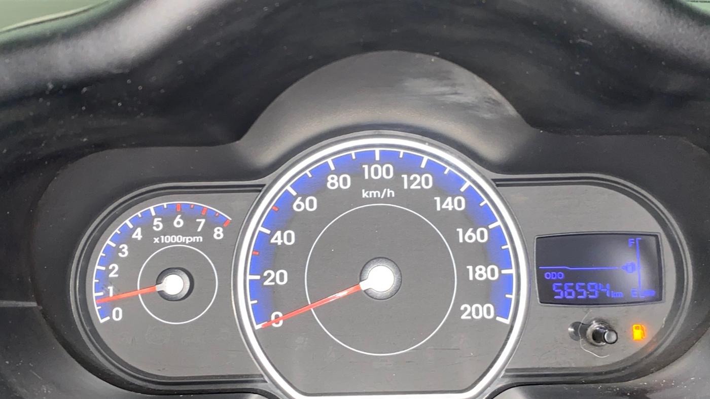 2013 Hyundai i10 MAGNA 1.1, Petrol, Manual, 56,575 km, Odometer Image