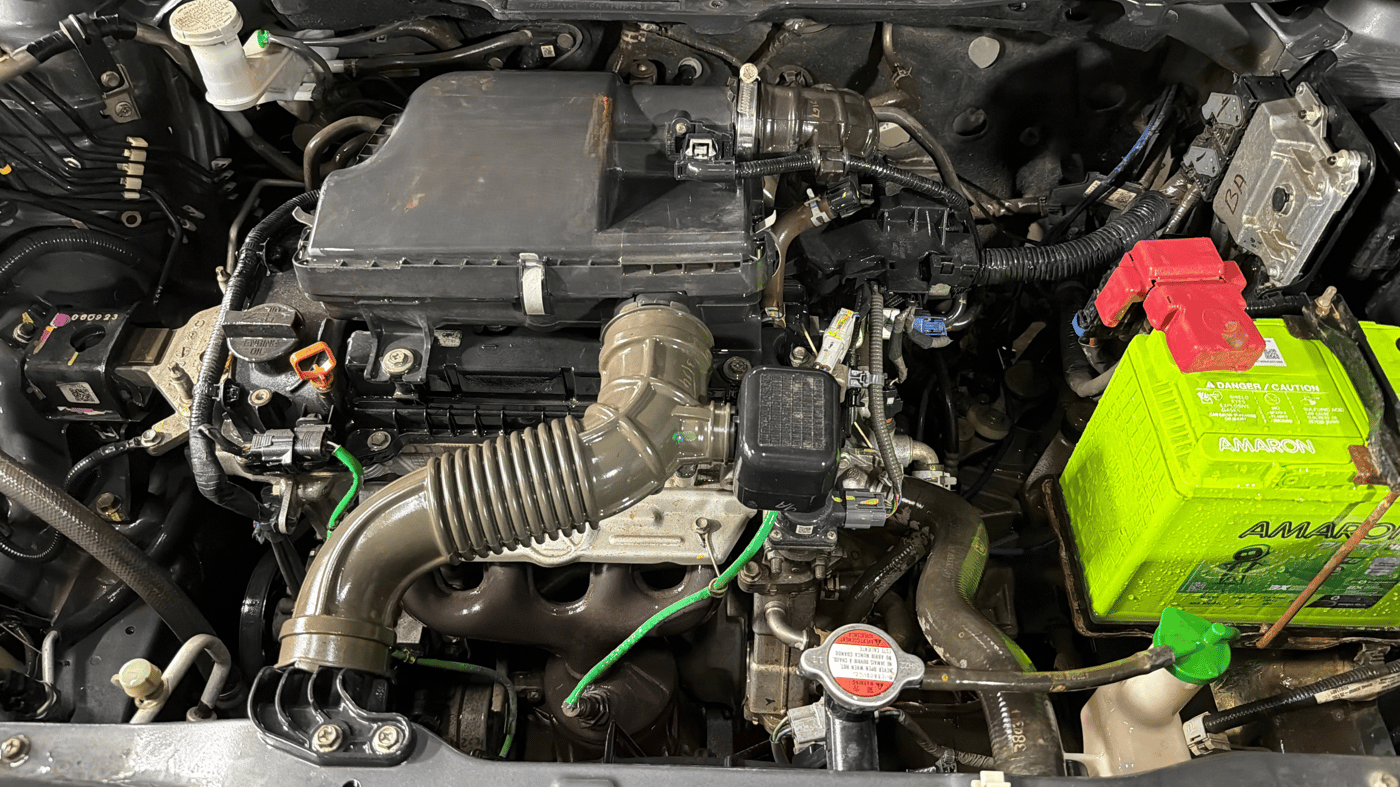 2022 Maruti Grand Vitara ZETA SMART HYBRID, Petrol, Manual, 72,949 km, Engine View - Left