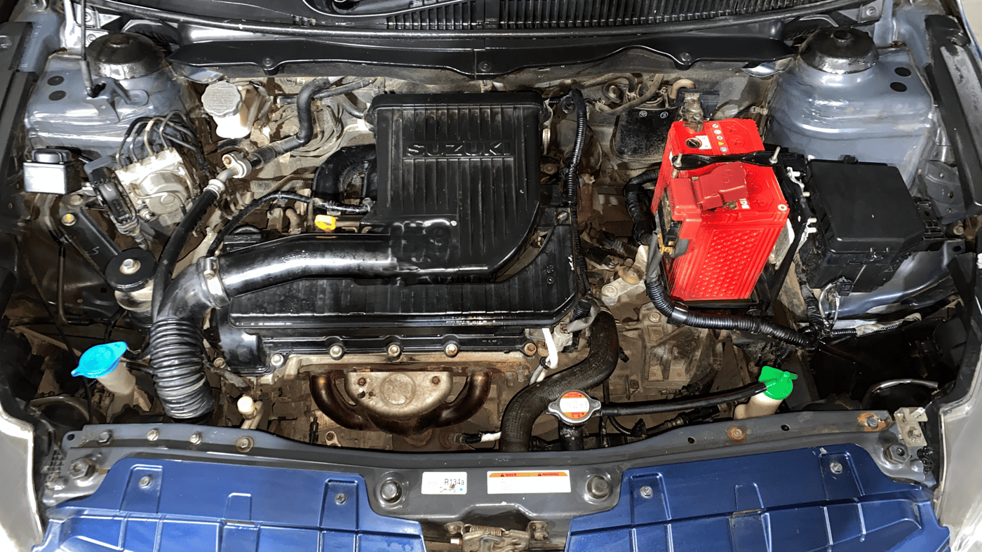 2017 Maruti Ciaz ZETA 1.4  MT PETROL, Petrol, Manual, 52,206 km, Engine View
