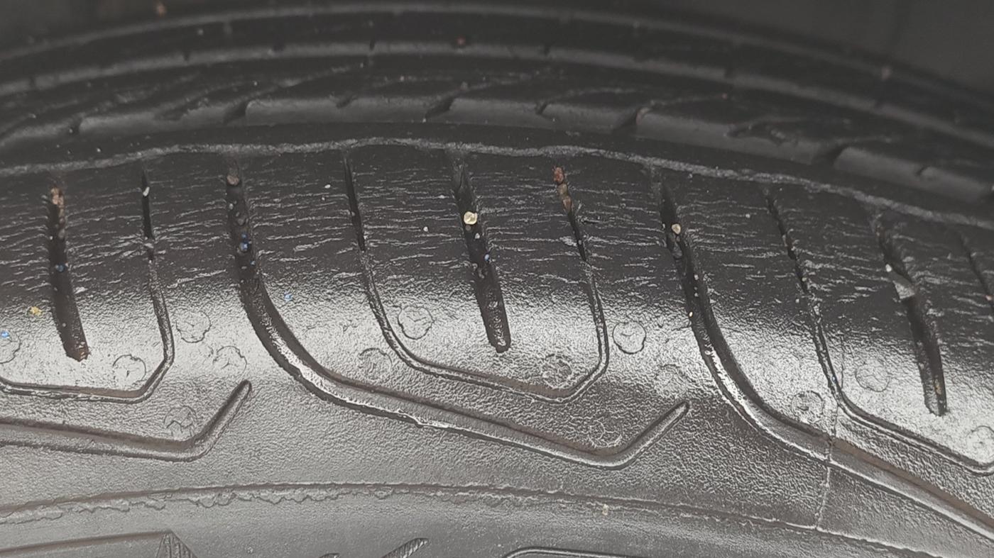 2022 Tata TIGOR XZ PLUS CNG, CNG, Manual, 20,963 km, Left Front Tyre Tread