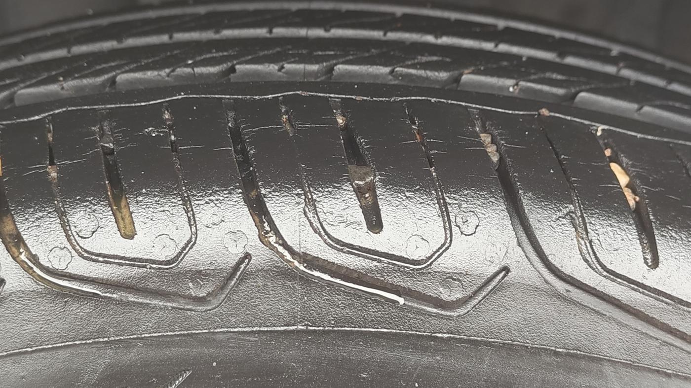 2022 Tata TIGOR XZ PLUS CNG, CNG, Manual, 20,963 km, Left Rear Tyre Tread