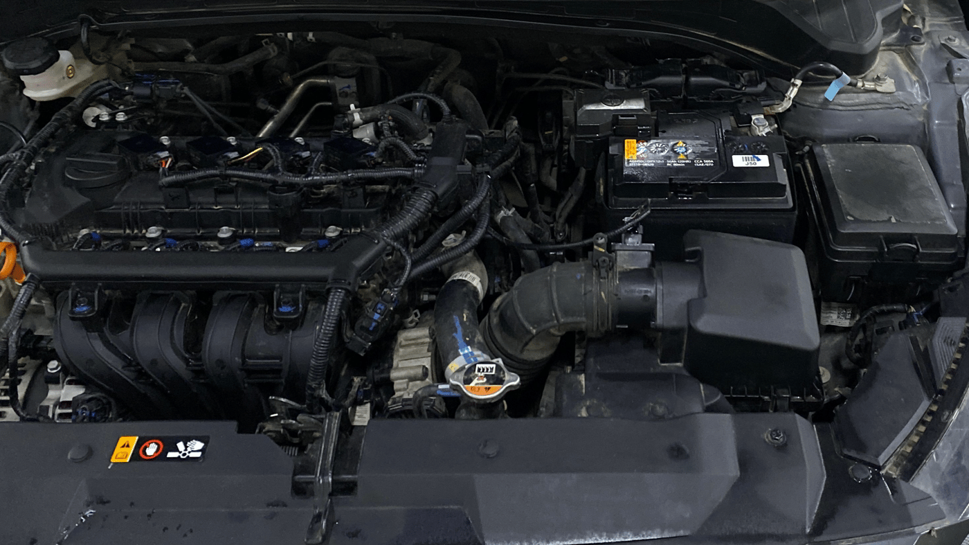 2025 Hyundai NEW I20 ASTA (O) 1.2 MT, Petrol, Manual, 10,726 km, Engine View - Left