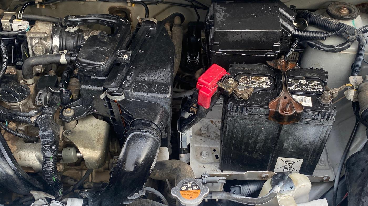 2018 Datsun Go A, Petrol, Manual, 88,316 km, Engine View - Left