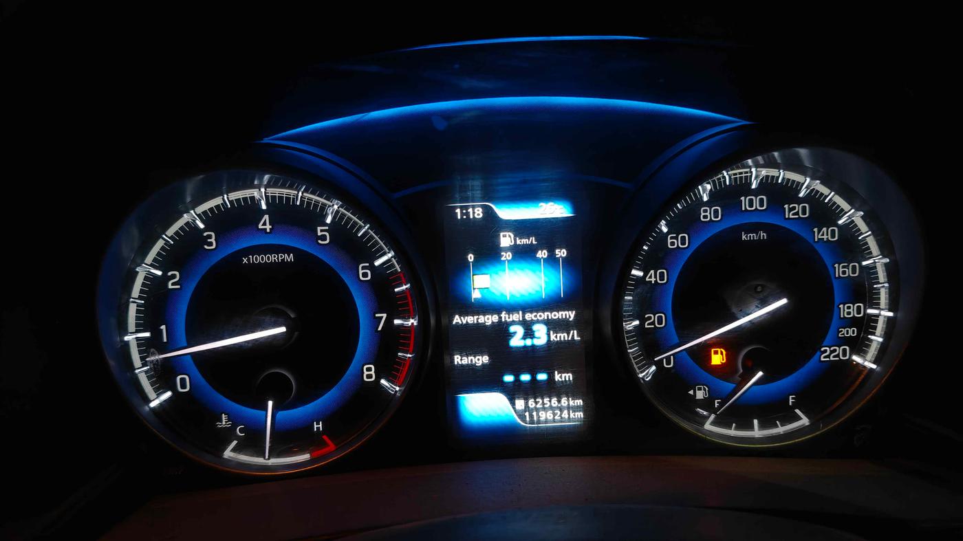 2017 Maruti Baleno ALPHA PETROL 1.2, Petrol, Manual, 1,19,624 km, Odometer Image