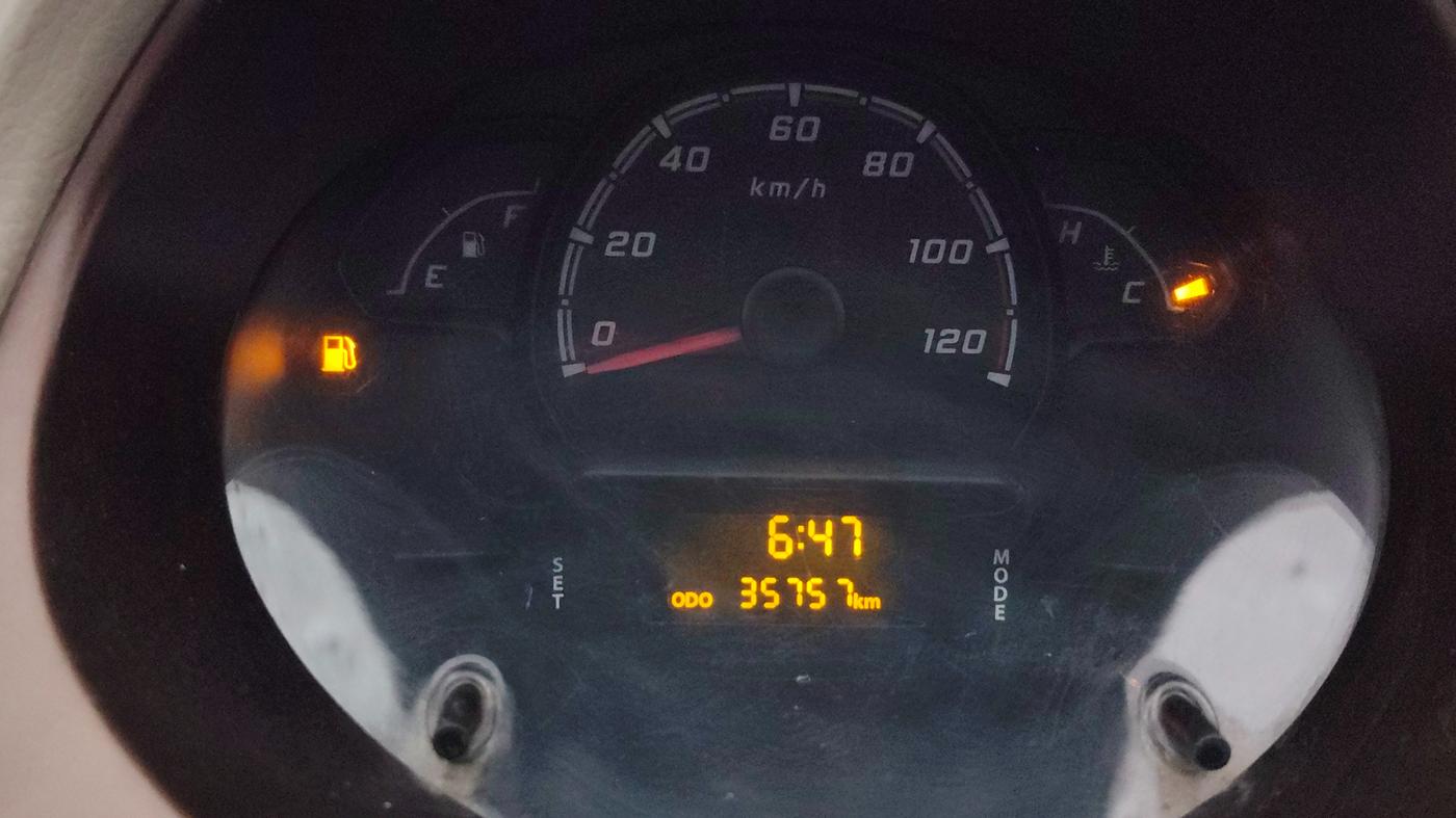 2016 Tata Nano TWIST XT, Petrol, Manual, 35,756 km, Odometer Image