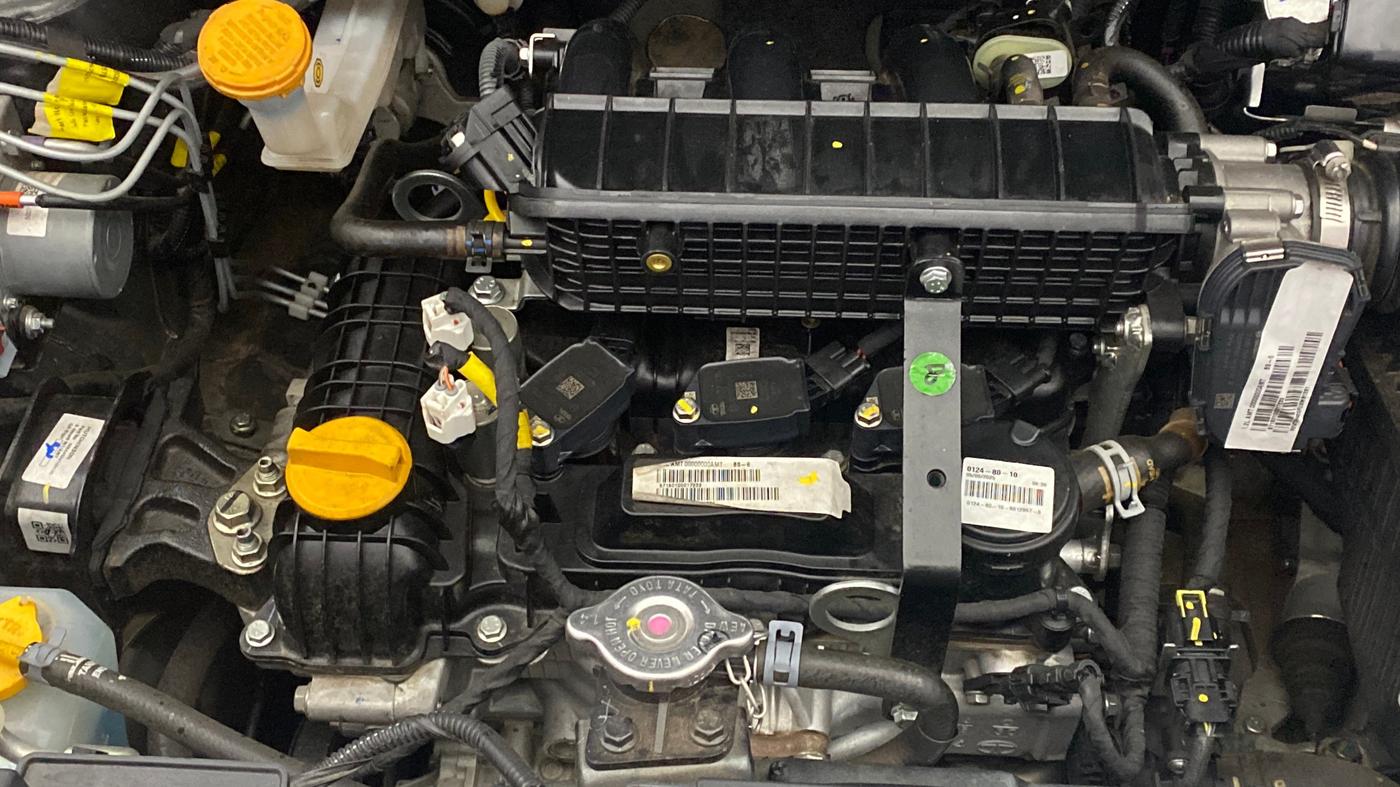 2025 Tata PUNCH Accomplished Plus (S) AMT, Petrol, Automatic, 12,391 km, Engine View - Right