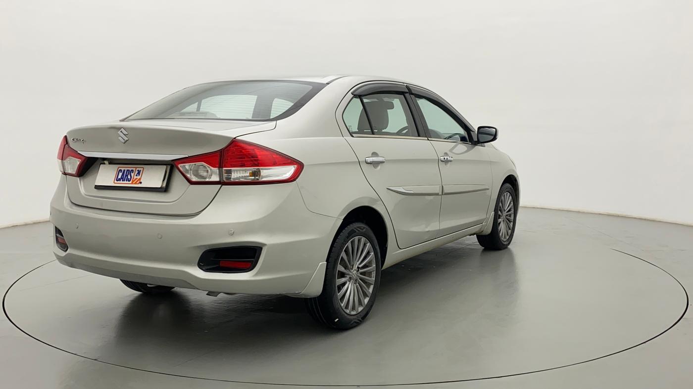 2017 Maruti Ciaz ALPHA 1.4 VVT, Petrol, Manual, 98,200 km, Right Back Diagonal