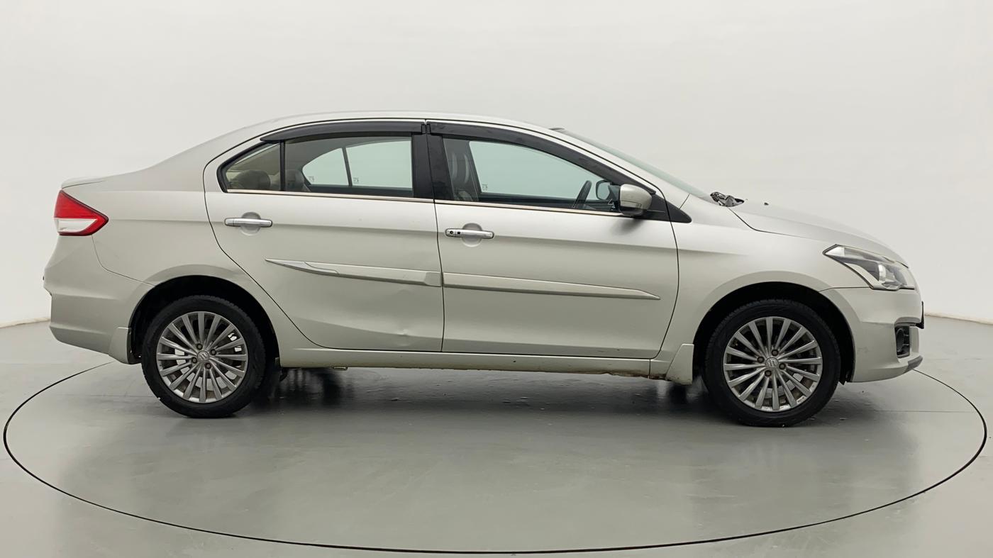 2017 Maruti Ciaz ALPHA 1.4 VVT, Petrol, Manual, 98,200 km, Right Side View