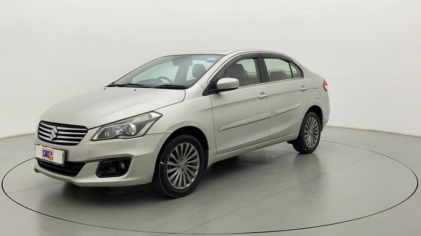 2017 Maruti Ciaz ALPHA 1.4 VVT, Petrol, Manual, 98,200 km, Left Front Diagonal