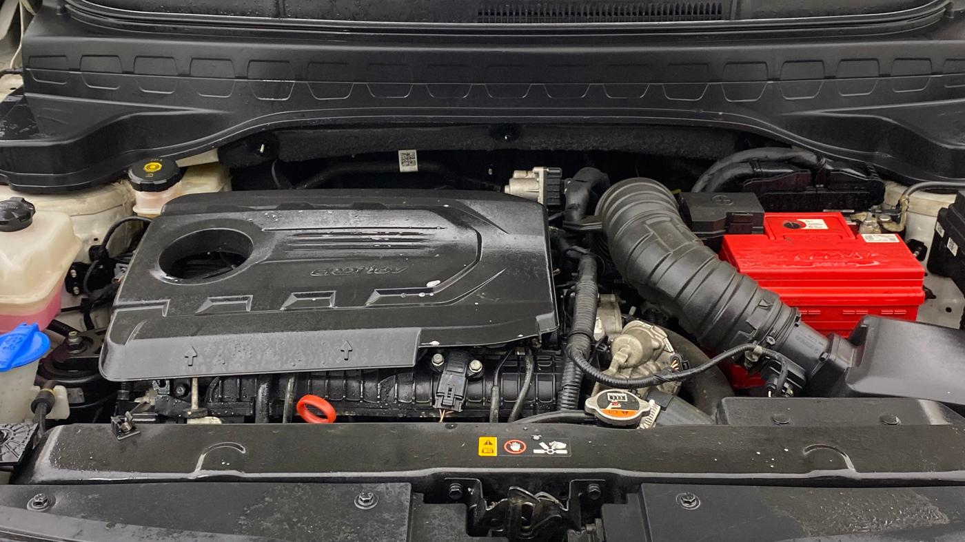 2022 KIA SONET HTX 1.5 AT, Diesel, Automatic, 79,853 km, Engine View