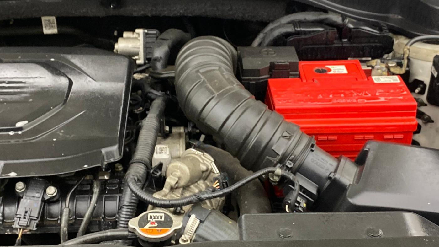 2022 KIA SONET HTX 1.5 AT, Diesel, Automatic, 79,853 km, Engine View - Left