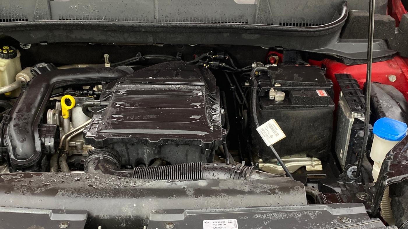 2022 Skoda KUSHAQ MONTE CARLO 1.0L TSI AT, Petrol, Automatic, 40,157 km, Engine View - Left