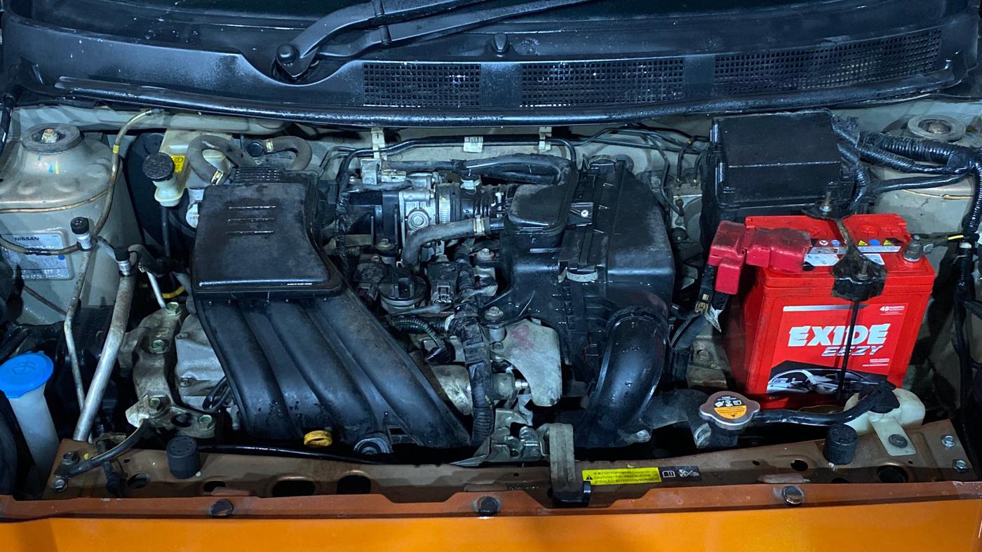 2019 Datsun Go T, Petrol, Manual, 19,696 km, Engine View