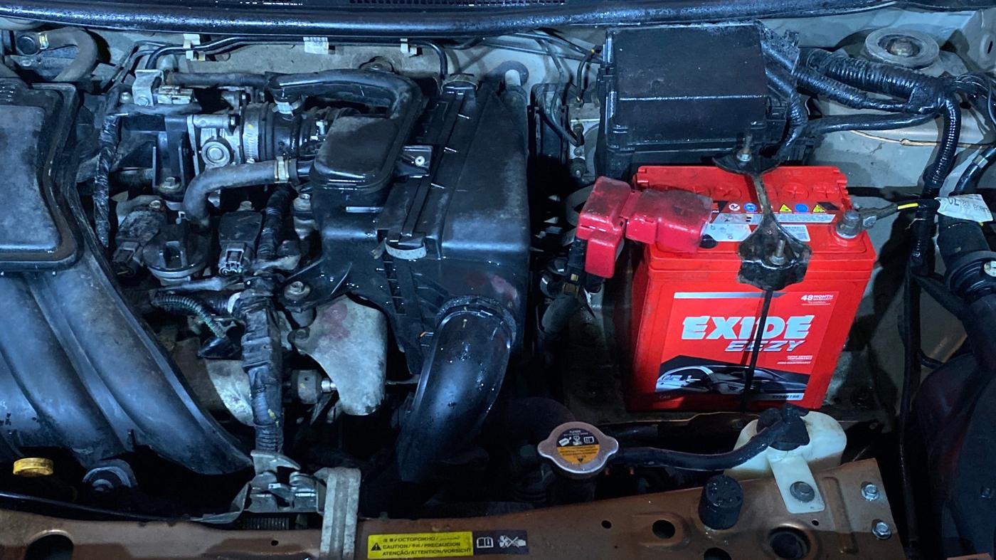 2019 Datsun Go T, Petrol, Manual, 19,696 km, Engine View - Left
