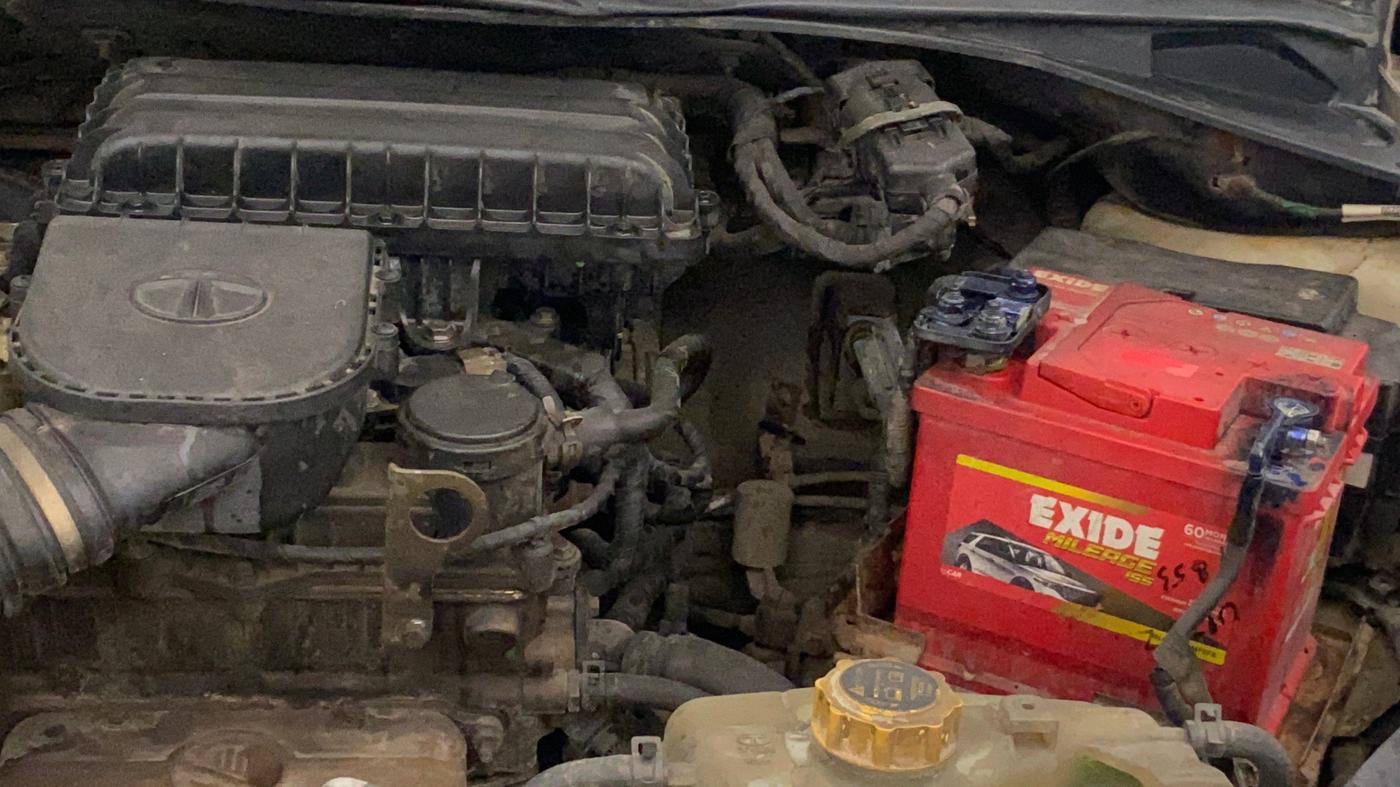 2018 Tata Tiago XT PETROL, Petrol, Manual, 81,873 km, Engine View - Left