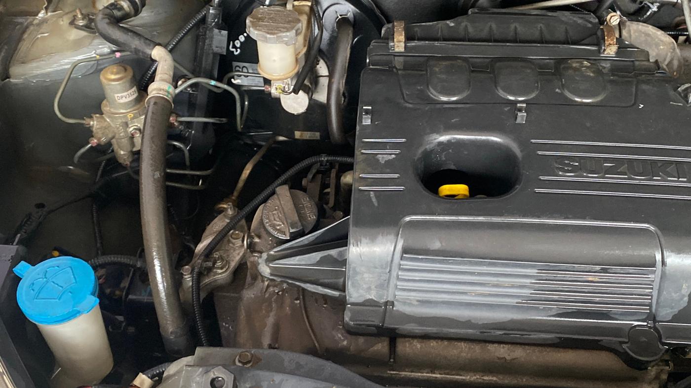 2014 Maruti Celerio VXI CNG, CNG, Manual, 1,09,624 km, Engine View - Right