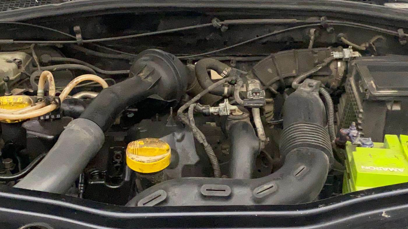 2018 Nissan Terrano  XL D Plus, Diesel, Manual, 1,00,195 km, Engine View