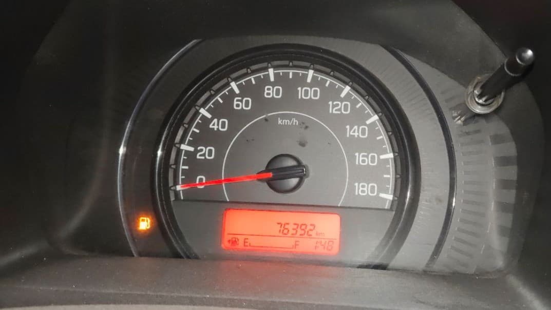 2019 Maruti New Wagon-R VXI 1.2, Petrol, Manual, 76,392 km, Odometer Image