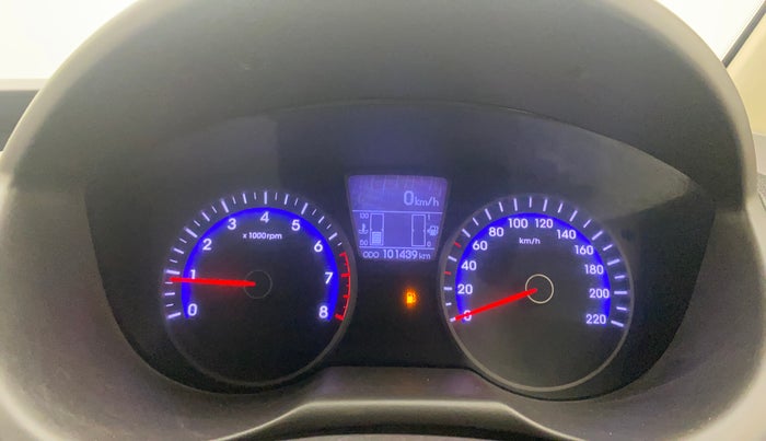 2012 Hyundai i20 ASTA 1.2, Petrol, Manual, 1,01,417 km, Odometer Image