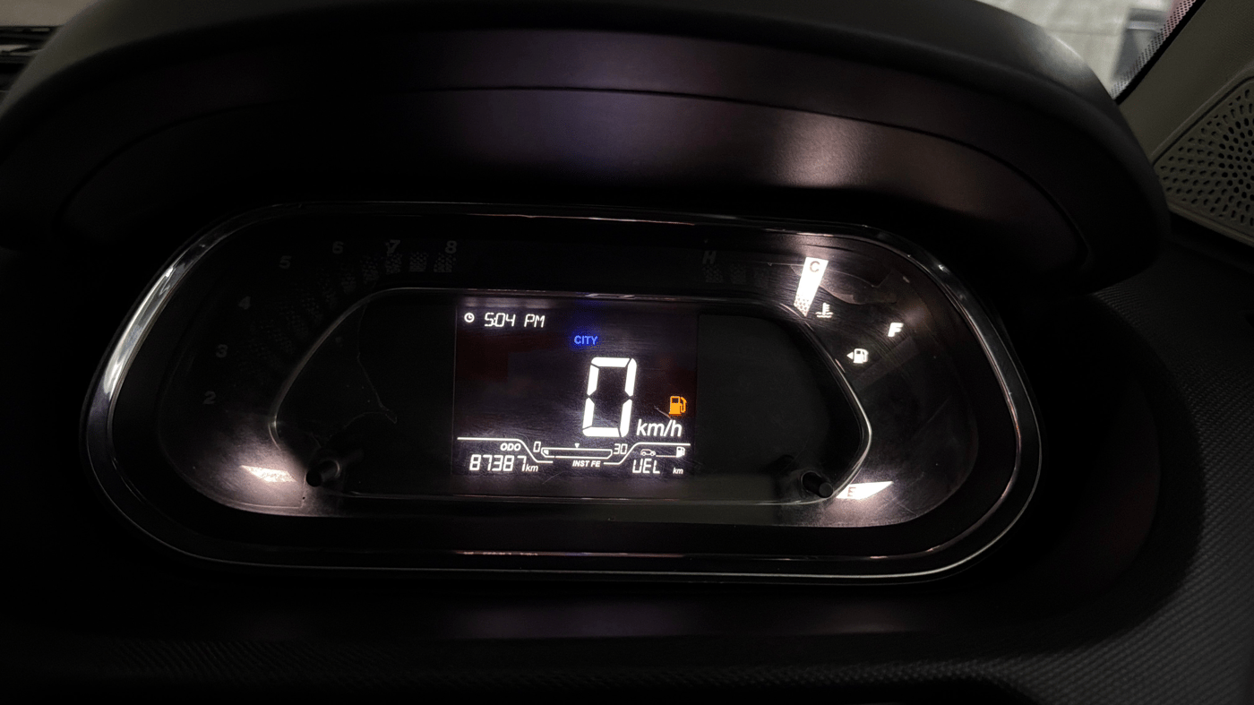 2019 Tata Tiago XZ PLUS PETROL, Petrol, Manual, 87,378 km, Odometer Image
