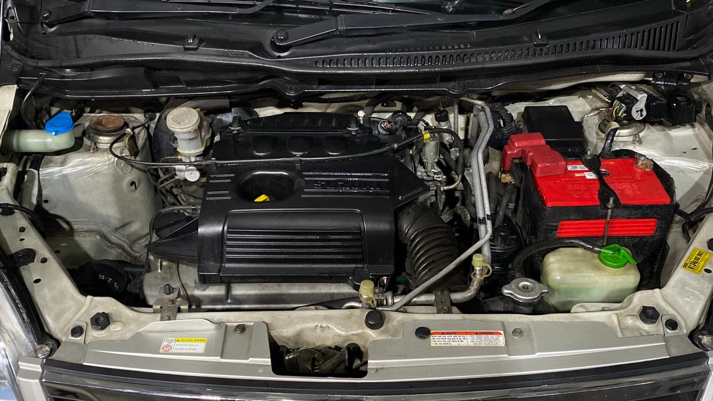 2018 Maruti Wagon R 1.0 VXI, Petrol, Manual, 38,881 km, Engine View