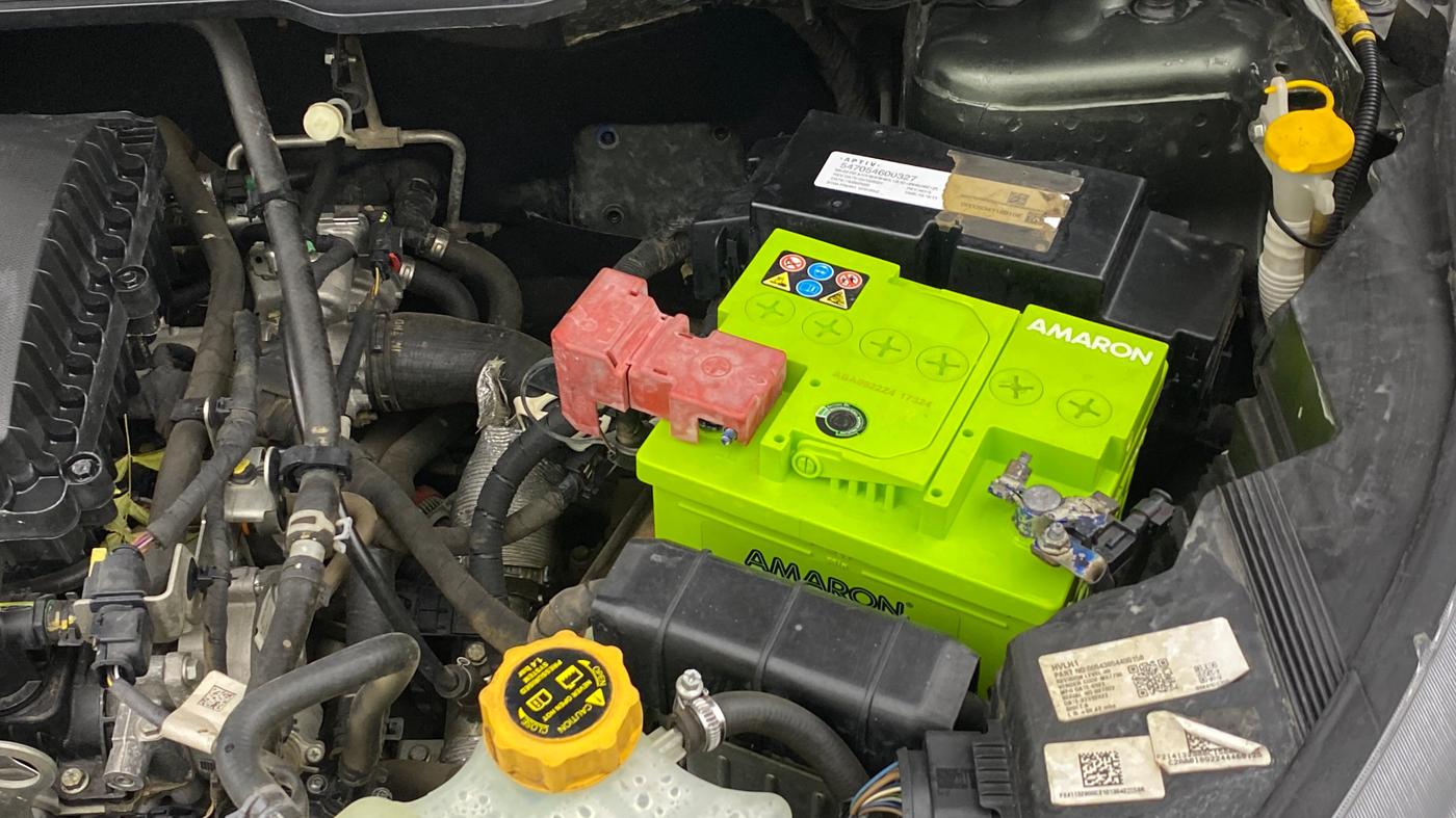2022 Tata NEXON XZ PLUS (PREMIUM) PETROL, Petrol, Manual, 80,184 km, Engine View - Left