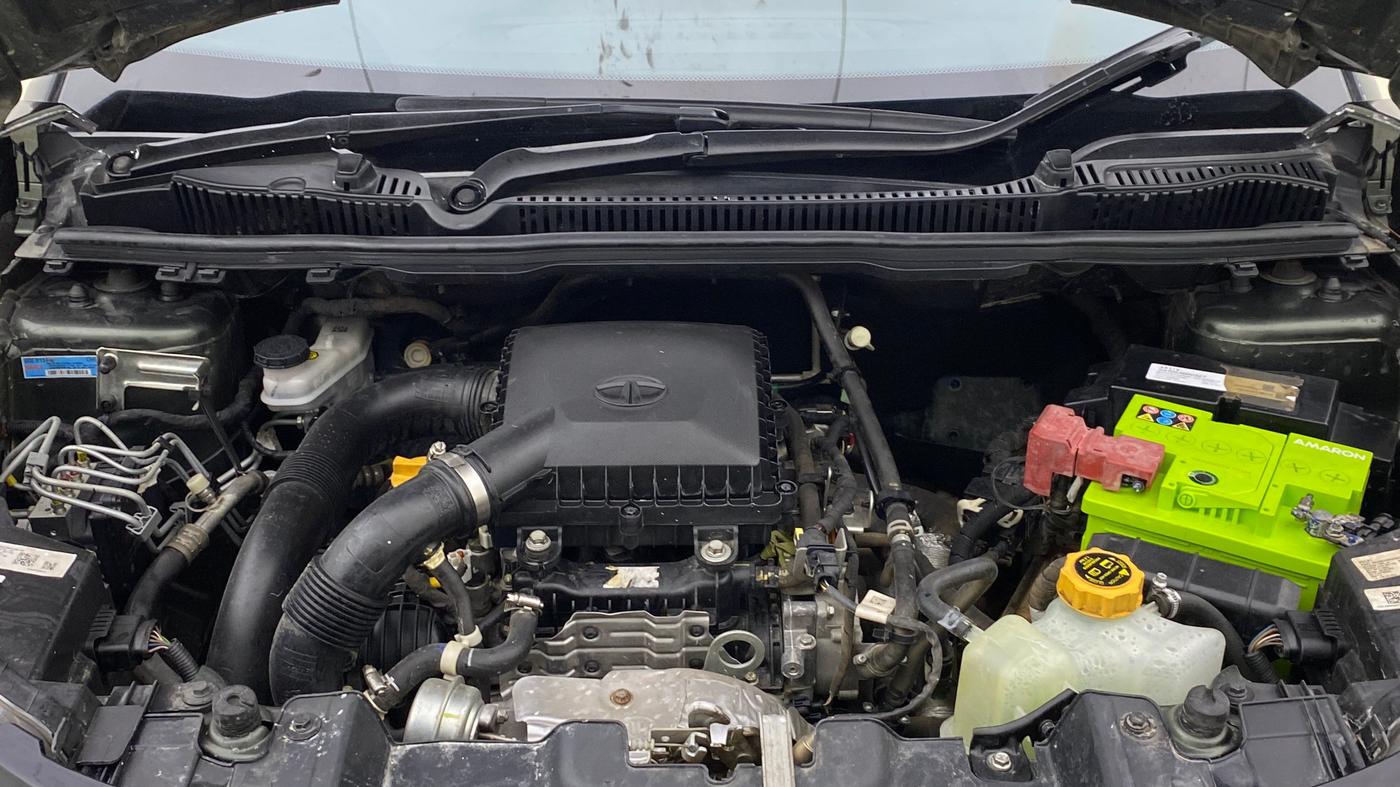 2022 Tata NEXON XZ PLUS (PREMIUM) PETROL, Petrol, Manual, 80,184 km, Engine View