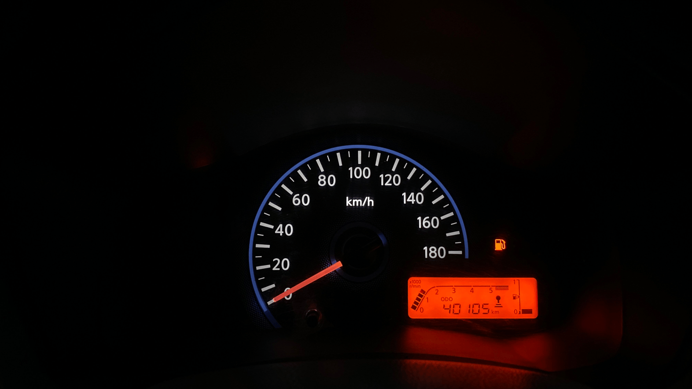 2017 Datsun Redi Go T (O), Petrol, Manual, 40,096 km, Odometer Image
