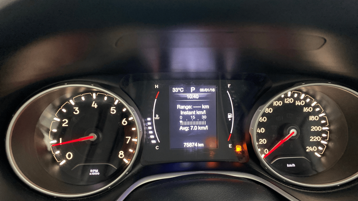 2018 Jeep Compass LIMITED 1.4 PETROL AT, Petrol, Automatic, 75,835 km, Odometer Image