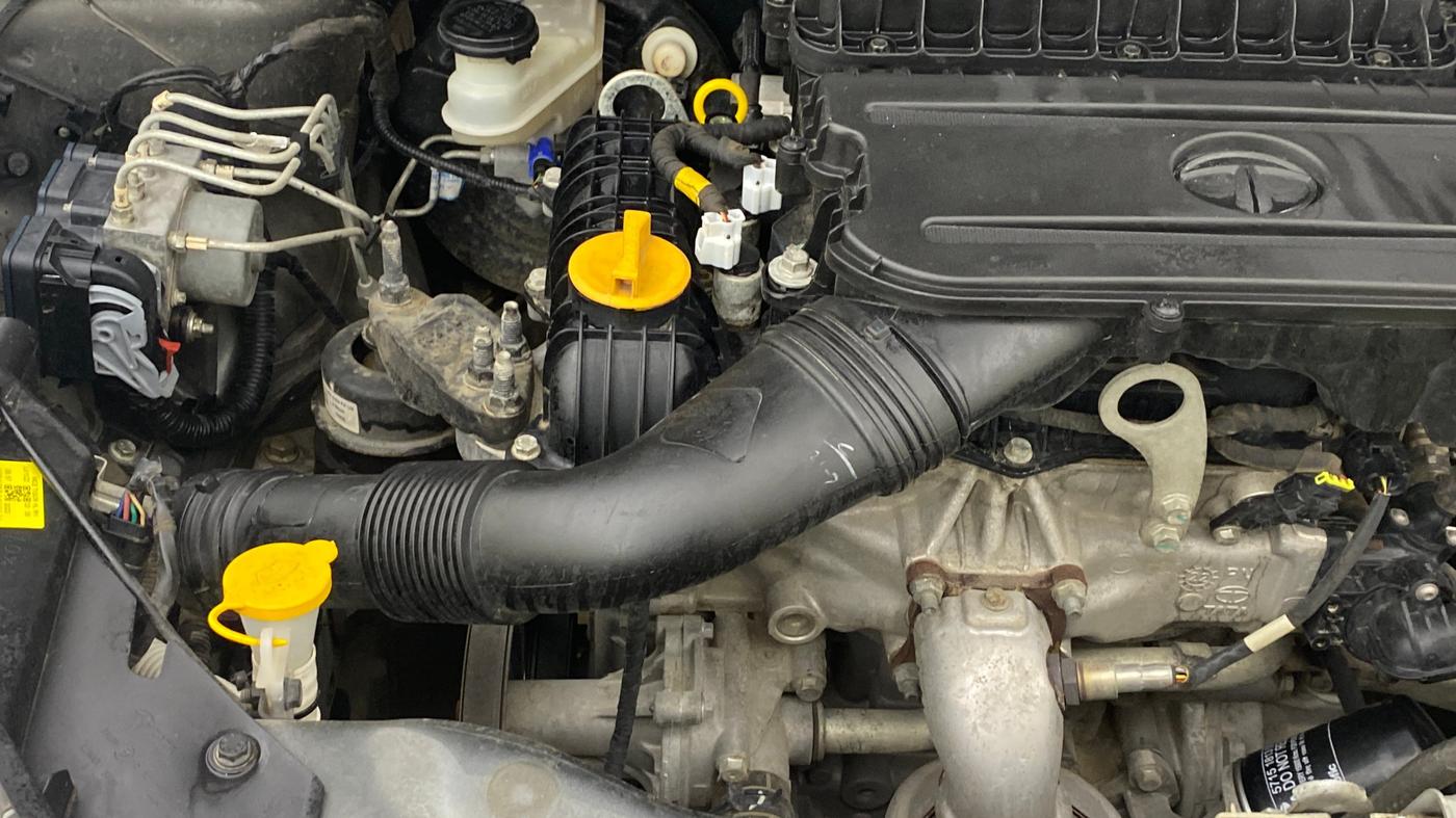 2022 Tata TIGOR XZ PLUS CNG, CNG, Manual, 44,071 km, Engine View - Right