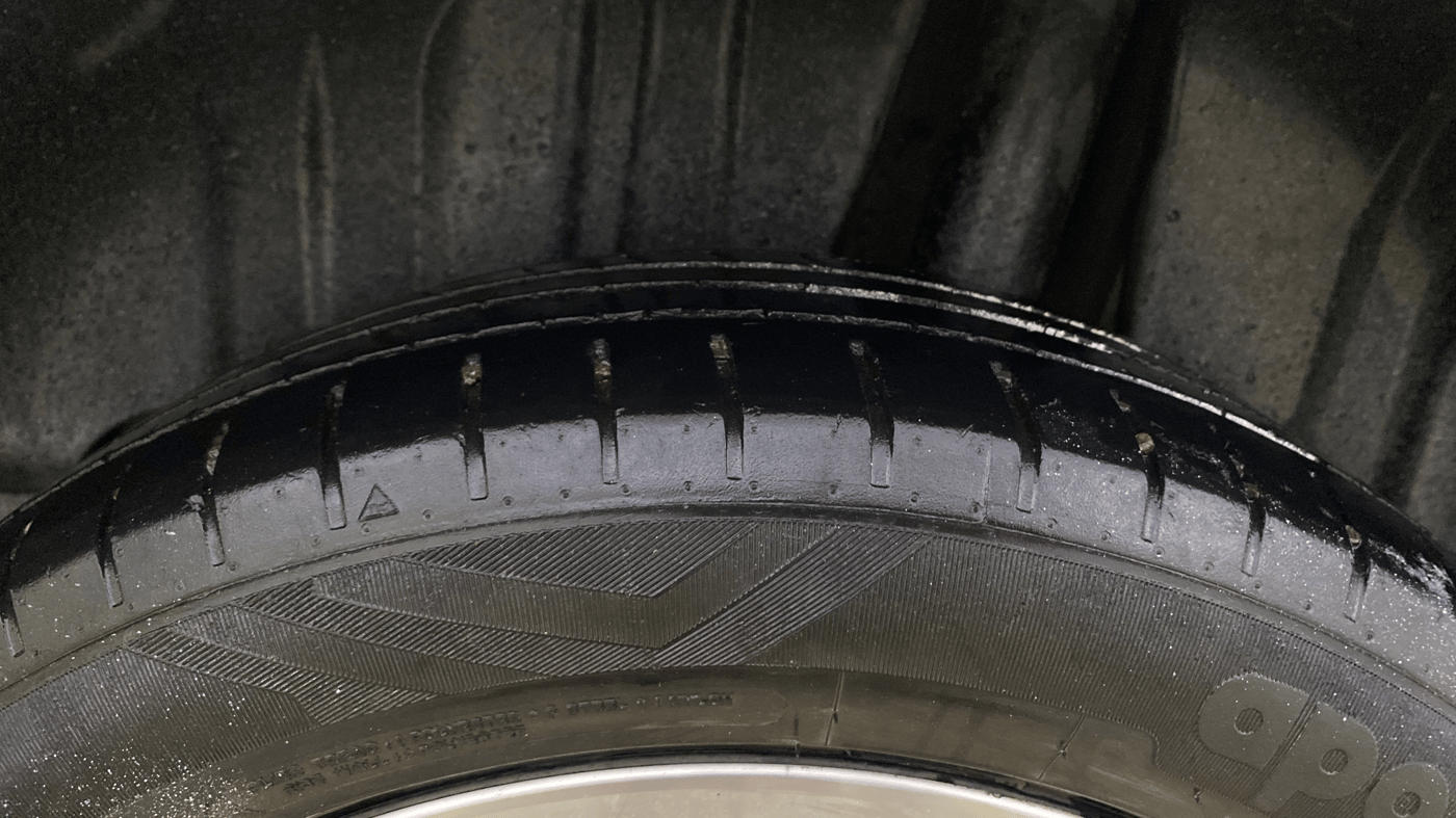 2023 Toyota Glanza G E-CNG, CNG, Manual, 74,710 km, Right Front Tyre Tread