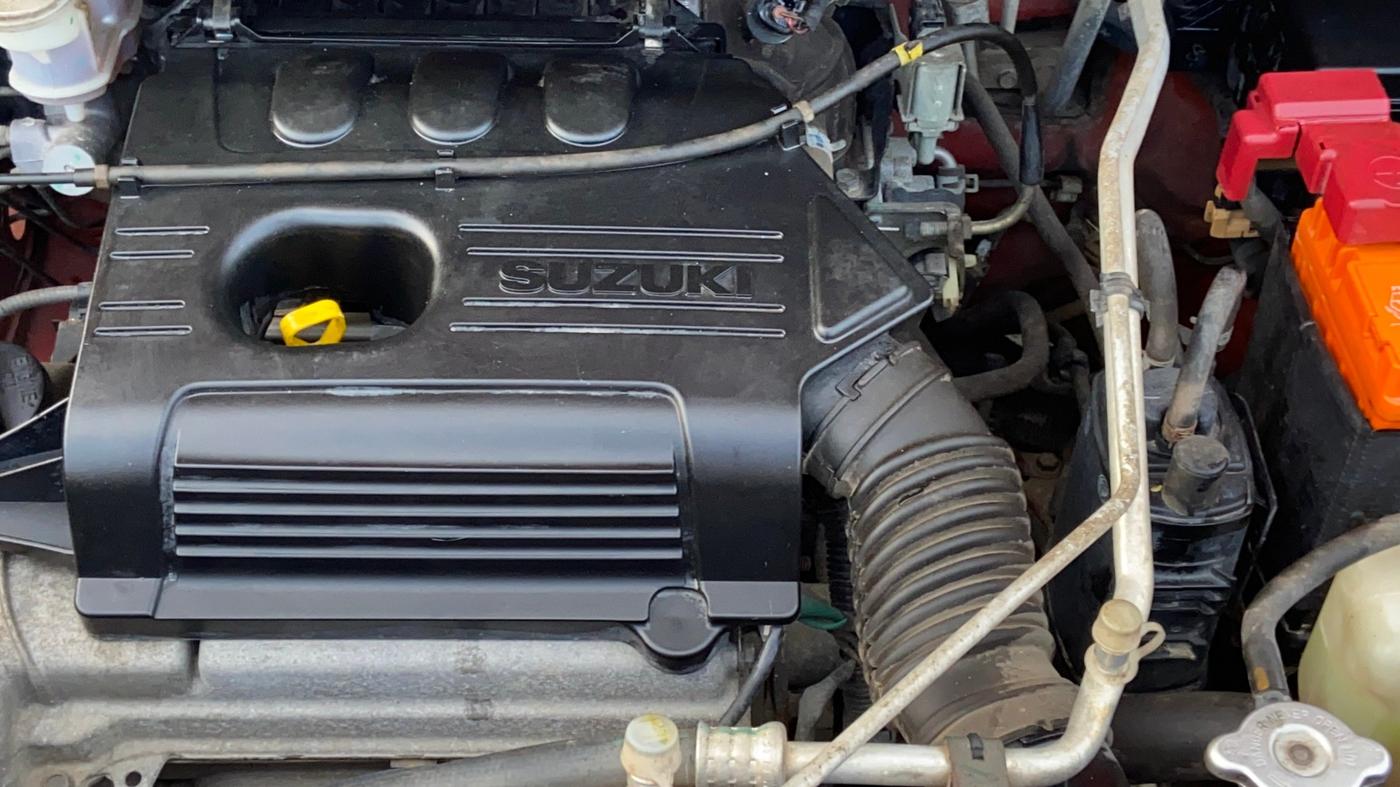 2017 Maruti Wagon R 1.0 VXI, Petrol, Manual, 80,198 km, Engine View
