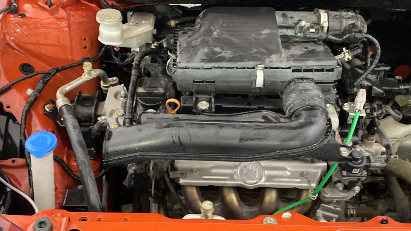 2024 Toyota Glanza V AMT, Petrol, Automatic, 7,168 km, Engine View - Right