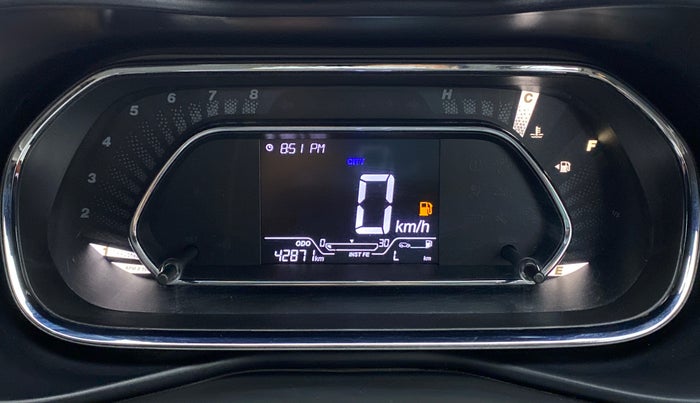 2020 Tata NEXON XZ PLUS PETROL, Petrol, Manual, 42,871 km, Odometer Image