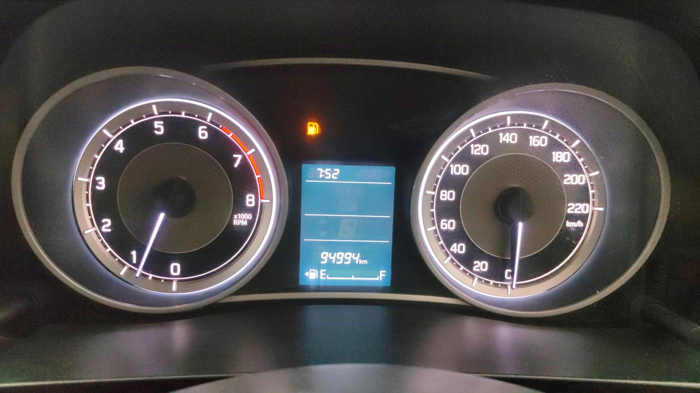 2018 Maruti Dzire VXI, CNG, Manual, 94,982 km, Odometer Image